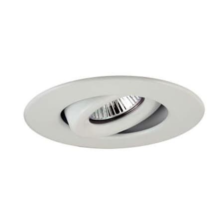 Jesco Adjustable Gimbal Ring Trim- White TM208WH